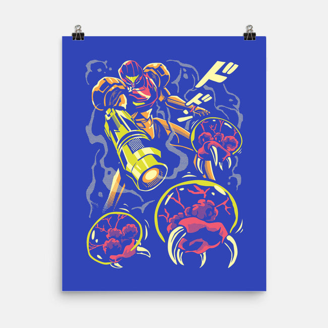 Larva Swarm-None-Matte-Poster-arace