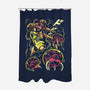 Larva Swarm-None-Polyester-Shower Curtain-arace