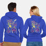 Larva Swarm-Unisex-Zip-Up-Sweatshirt-arace