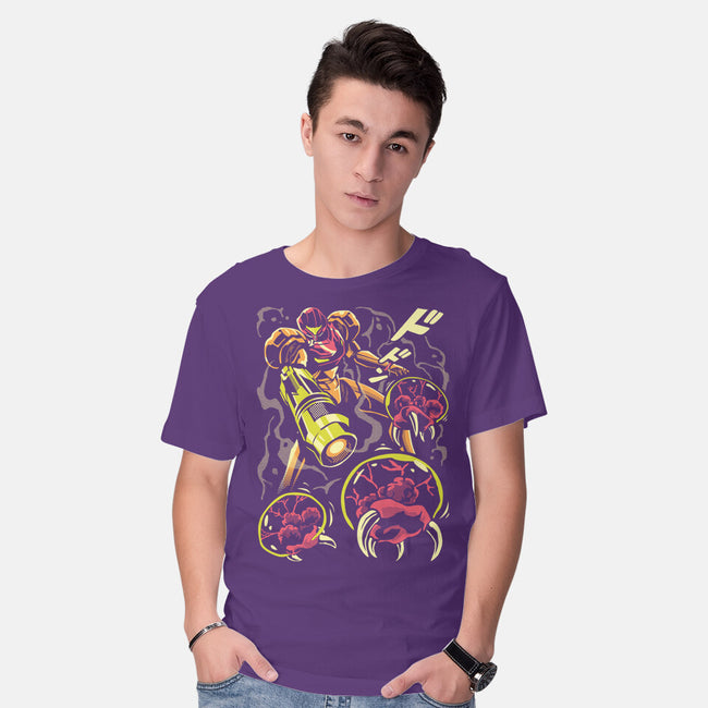 Larva Swarm-Mens-Basic-Tee-arace