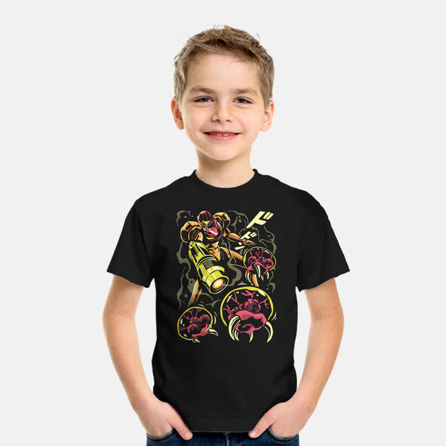 Larva Swarm-Youth-Basic-Tee-arace