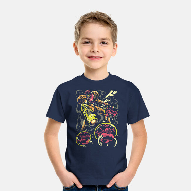 Larva Swarm-Youth-Basic-Tee-arace