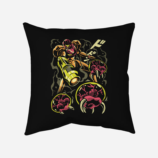 Larva Swarm-None-Removable Cover w Insert-Throw Pillow-arace