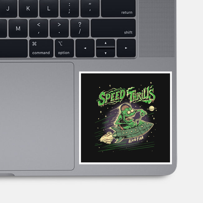Alien Fink-None-Glossy-Sticker-P1yu5h