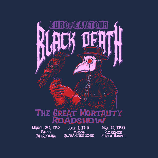 Black Death Euro Tour-Unisex-Pullover-Sweatshirt-P1yu5h