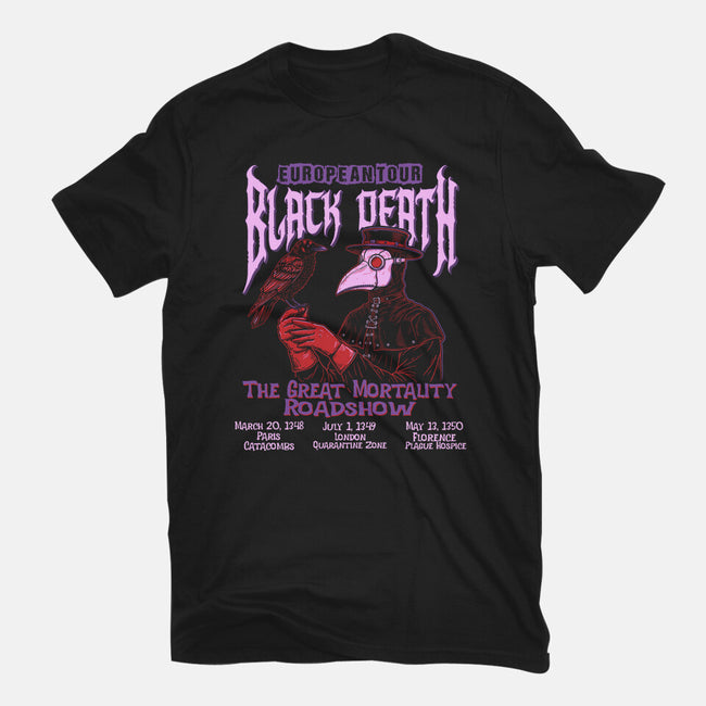 Black Death Euro Tour-Mens-Premium-Tee-P1yu5h
