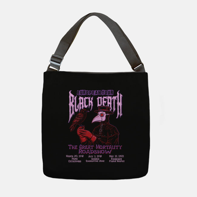 Black Death Euro Tour-None-Adjustable Tote-Bag-P1yu5h
