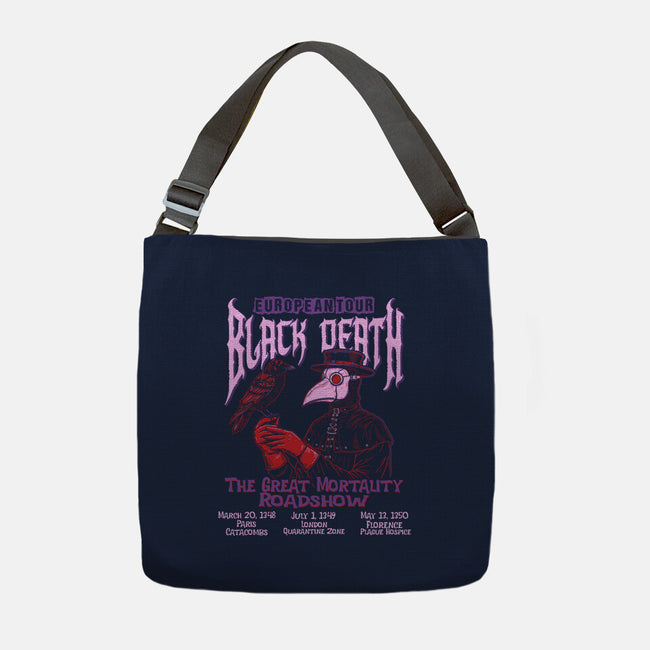 Black Death Euro Tour-None-Adjustable Tote-Bag-P1yu5h