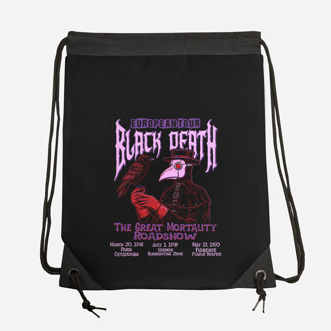 Black Death Euro Tour-None-Drawstring-Bag-P1yu5h