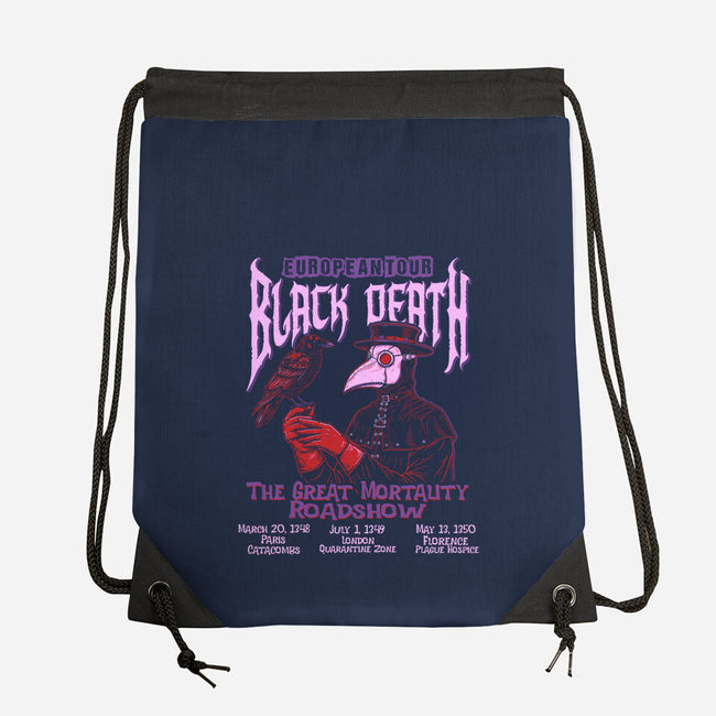 Black Death Euro Tour-None-Drawstring-Bag-P1yu5h