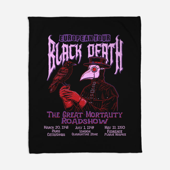 Black Death Euro Tour-None-Fleece-Blanket-P1yu5h