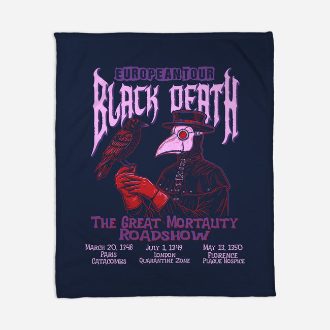 Black Death Euro Tour-None-Fleece-Blanket-P1yu5h