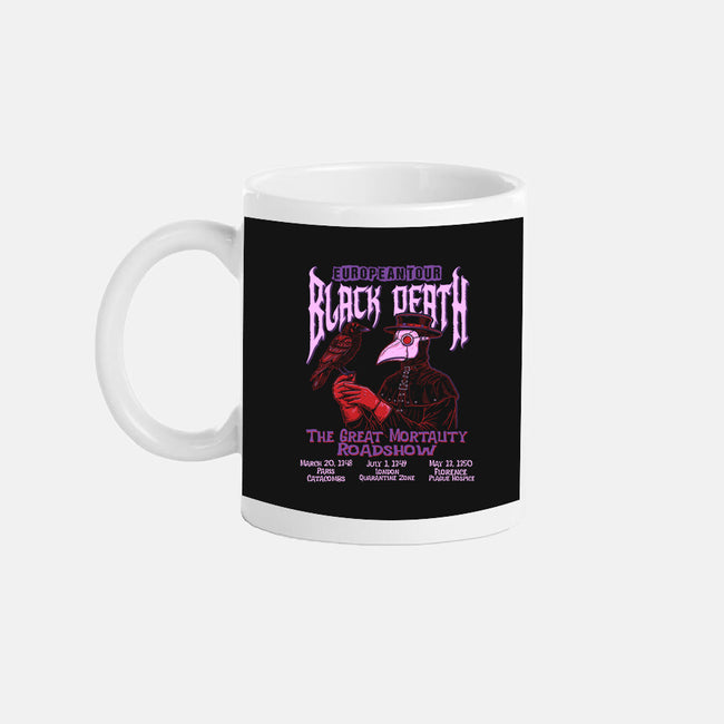 Black Death Euro Tour-None-Mug-Drinkware-P1yu5h