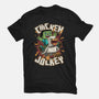 Chicken Kid Cube Game-Mens-Basic-Tee-Studio Mootant