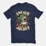 Chicken Kid Cube Game-Mens-Basic-Tee-Studio Mootant