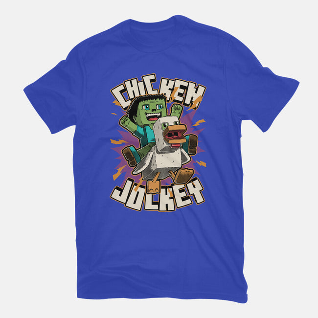Chicken Kid Cube Game-Mens-Basic-Tee-Studio Mootant
