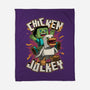 Chicken Kid Cube Game-None-Fleece-Blanket-Studio Mootant