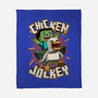 Chicken Kid Cube Game-None-Fleece-Blanket-Studio Mootant