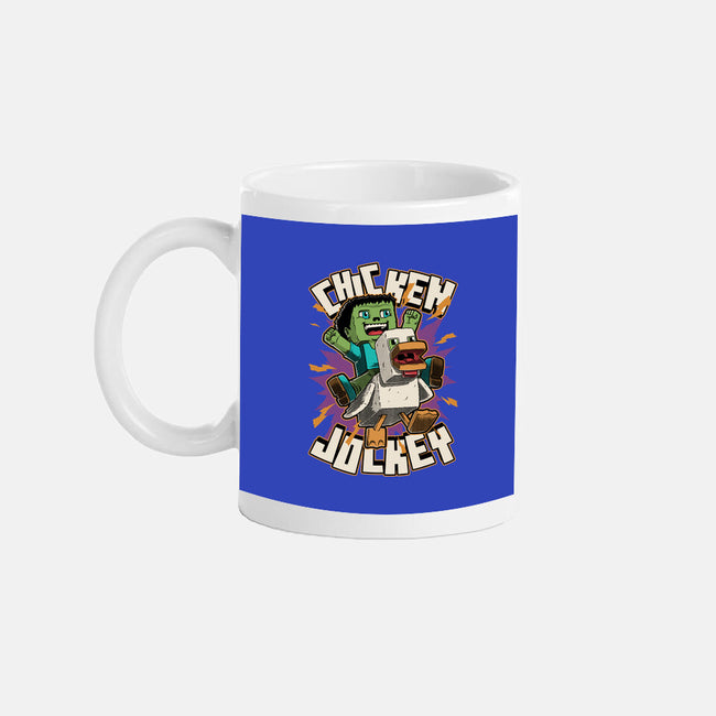 Chicken Kid Cube Game-None-Mug-Drinkware-Studio Mootant