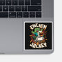 Chicken Kid Cube Game-None-Glossy-Sticker-Studio Mootant