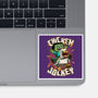 Chicken Kid Cube Game-None-Glossy-Sticker-Studio Mootant