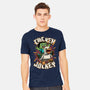 Chicken Kid Cube Game-Mens-Heavyweight-Tee-Studio Mootant