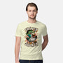 Chicken Kid Cube Game-Mens-Premium-Tee-Studio Mootant