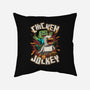 Chicken Kid Cube Game-None-Removable Cover w Insert-Throw Pillow-Studio Mootant