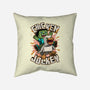 Chicken Kid Cube Game-None-Removable Cover w Insert-Throw Pillow-Studio Mootant