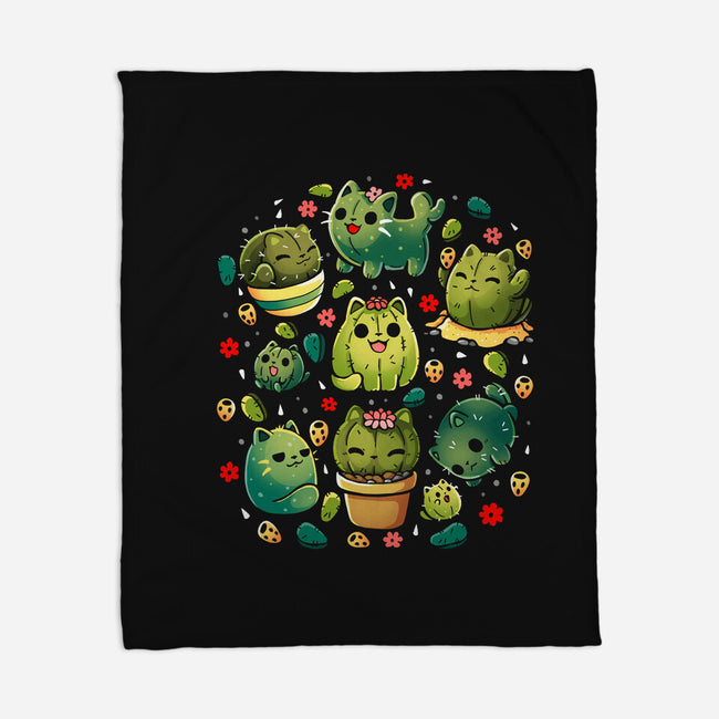 Cattus Fam-None-Fleece-Blanket-Vallina84