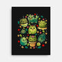 Cattus Fam-None-Stretched-Canvas-Vallina84