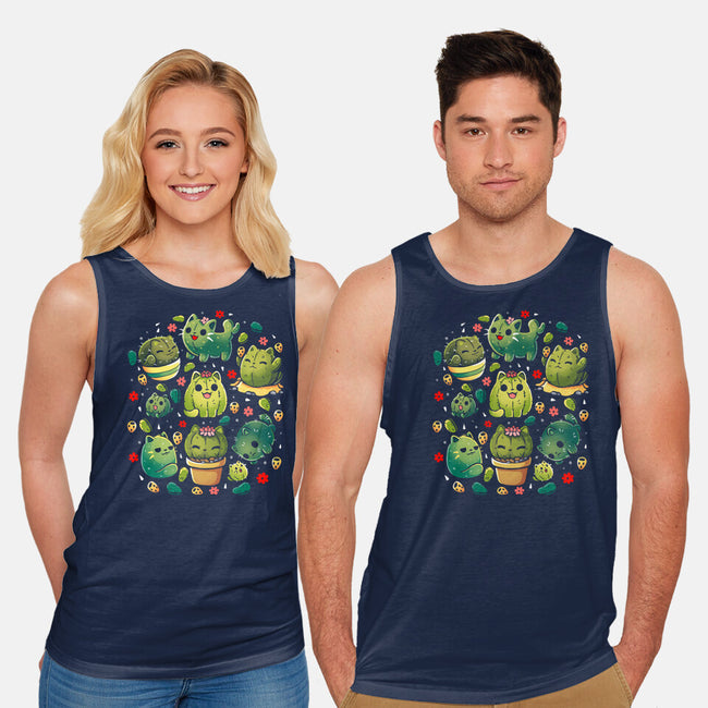 Cattus Fam-Unisex-Basic-Tank-Vallina84