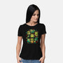 Cattus Fam-Womens-Basic-Tee-Vallina84