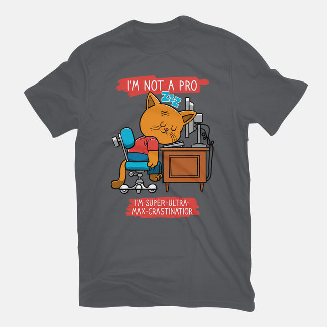 Expert Procrastinator-Mens-Basic-Tee-imisko