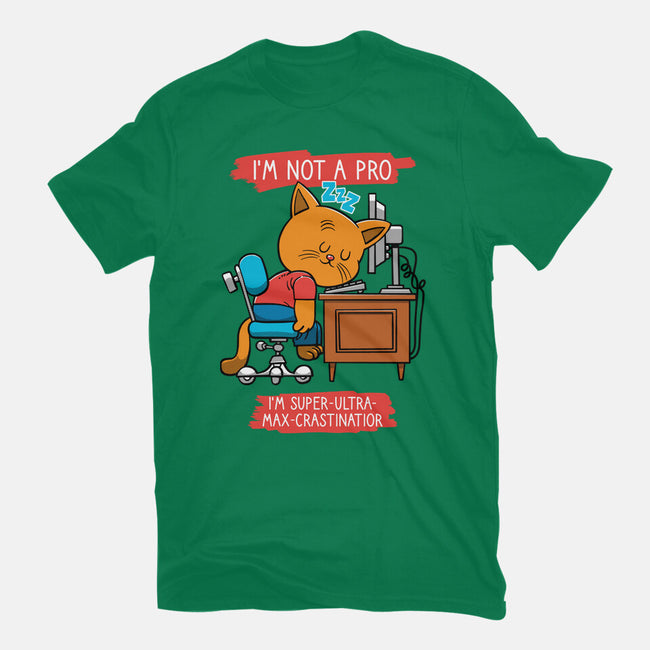 Expert Procrastinator-Mens-Basic-Tee-imisko