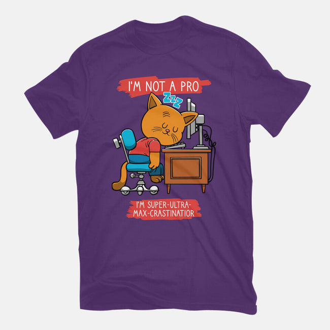 Expert Procrastinator-Mens-Basic-Tee-imisko