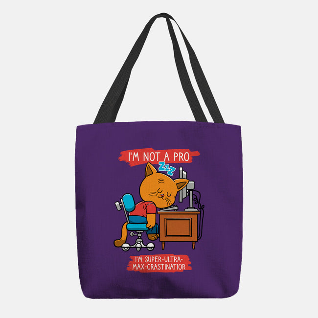 Expert Procrastinator-None-Basic Tote-Bag-imisko