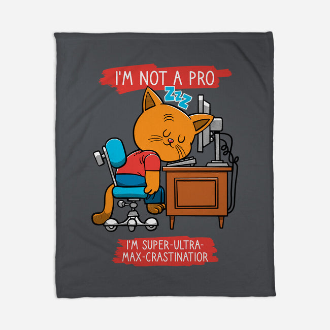 Expert Procrastinator-None-Fleece-Blanket-imisko
