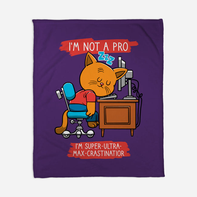 Expert Procrastinator-None-Fleece-Blanket-imisko