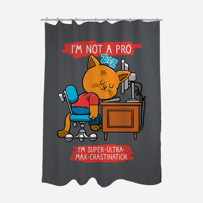Expert Procrastinator-None-Polyester-Shower Curtain-imisko