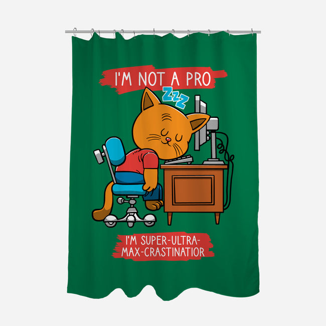 Expert Procrastinator-None-Polyester-Shower Curtain-imisko