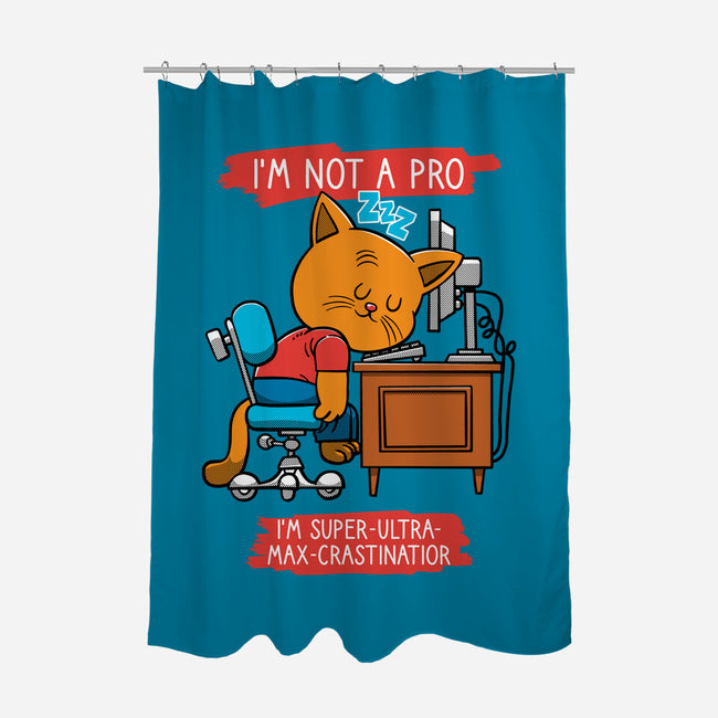 Expert Procrastinator-None-Polyester-Shower Curtain-imisko