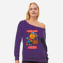 Expert Procrastinator-Womens-Off Shoulder-Sweatshirt-imisko