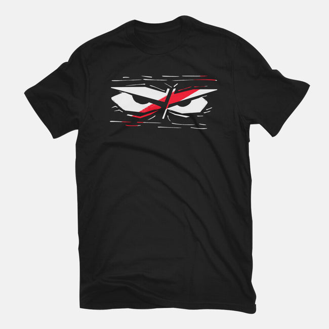 Samurai Eyes-Womens-Fitted-Tee-nickzzarto