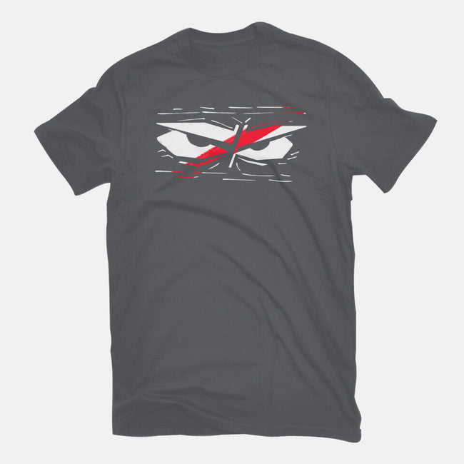 Samurai Eyes-Womens-Fitted-Tee-nickzzarto