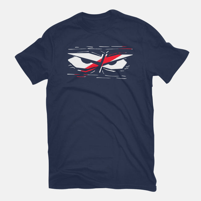 Samurai Eyes-Womens-Fitted-Tee-nickzzarto