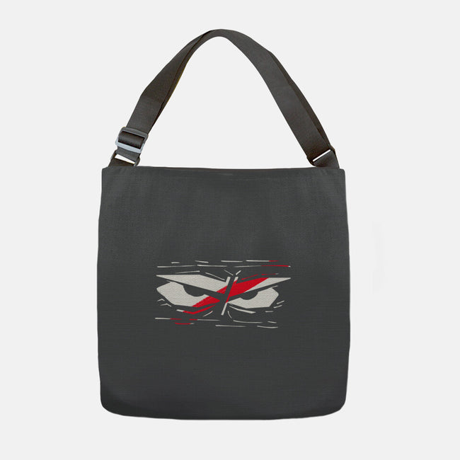 Samurai Eyes-None-Adjustable Tote-Bag-nickzzarto