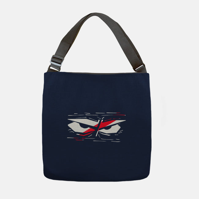 Samurai Eyes-None-Adjustable Tote-Bag-nickzzarto