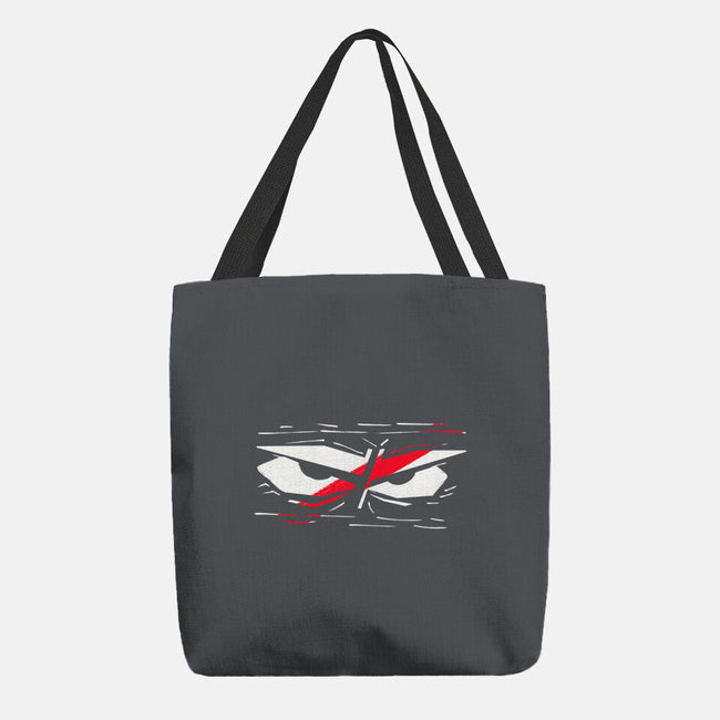 Samurai Eyes-None-Basic Tote-Bag-nickzzarto