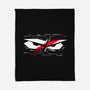 Samurai Eyes-None-Fleece-Blanket-nickzzarto